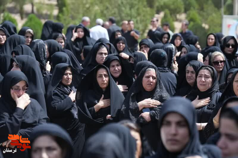 خرم آباد میزبان ده شهید فراجا شد