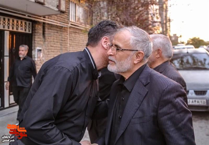 علی‌اکبر پورجمشیدیان خانواده‌های شهدای اقتدار در تبریز را ملاقات کرد