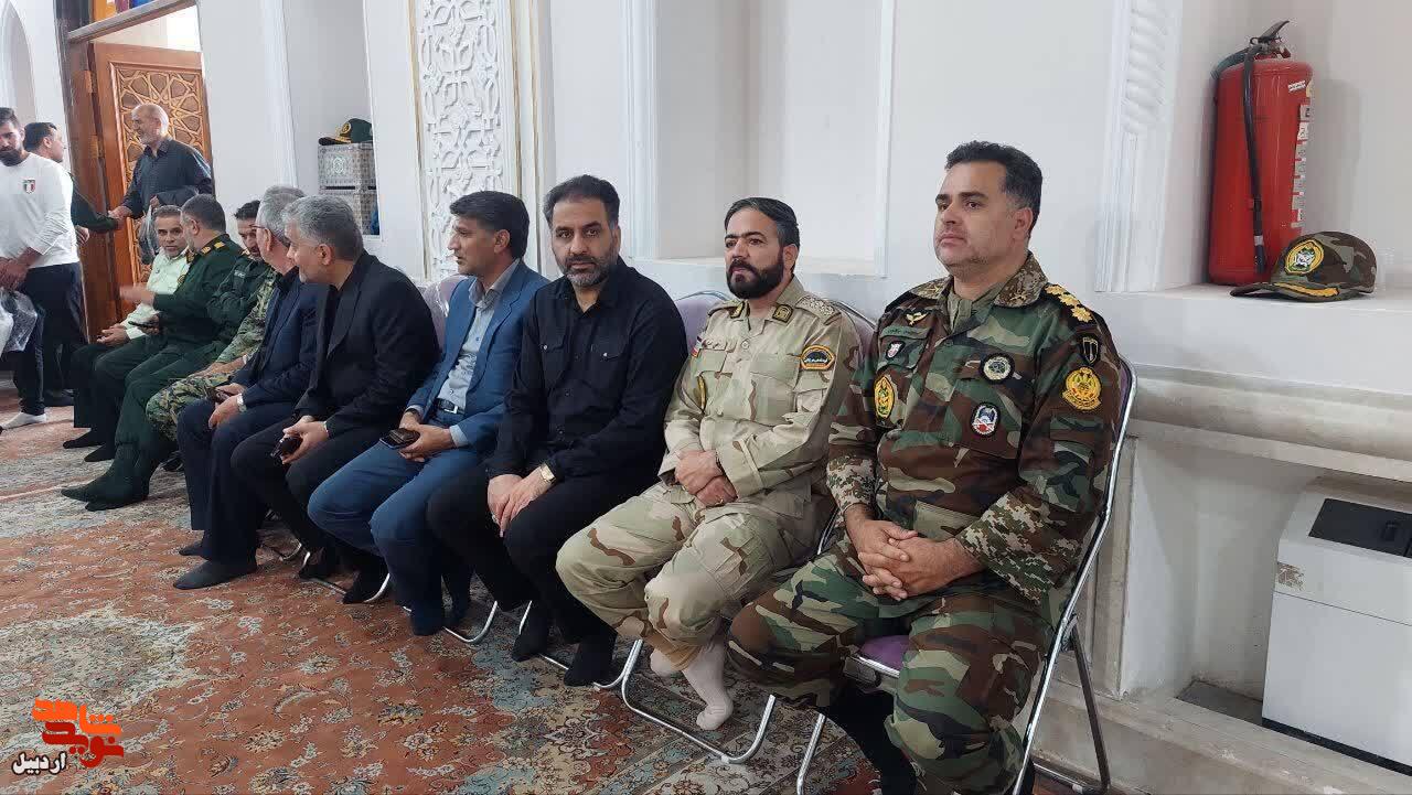 برگزاری مراسم بزرگداشت اربعین شهدا در اردبیل