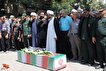 مراسم تشییع و تدفین پیکر پاک دانش آموز بسیجی شهید رضا داودآبادی برگزار شد