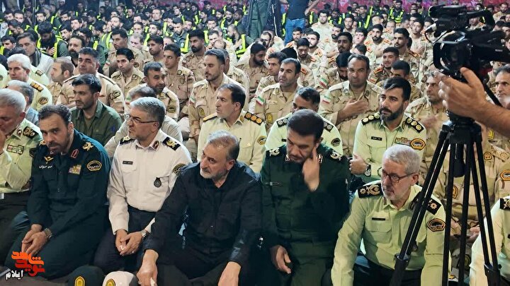 گرامیداشت شهدای فراجا در دفاع مقدس ۱۲ روزه