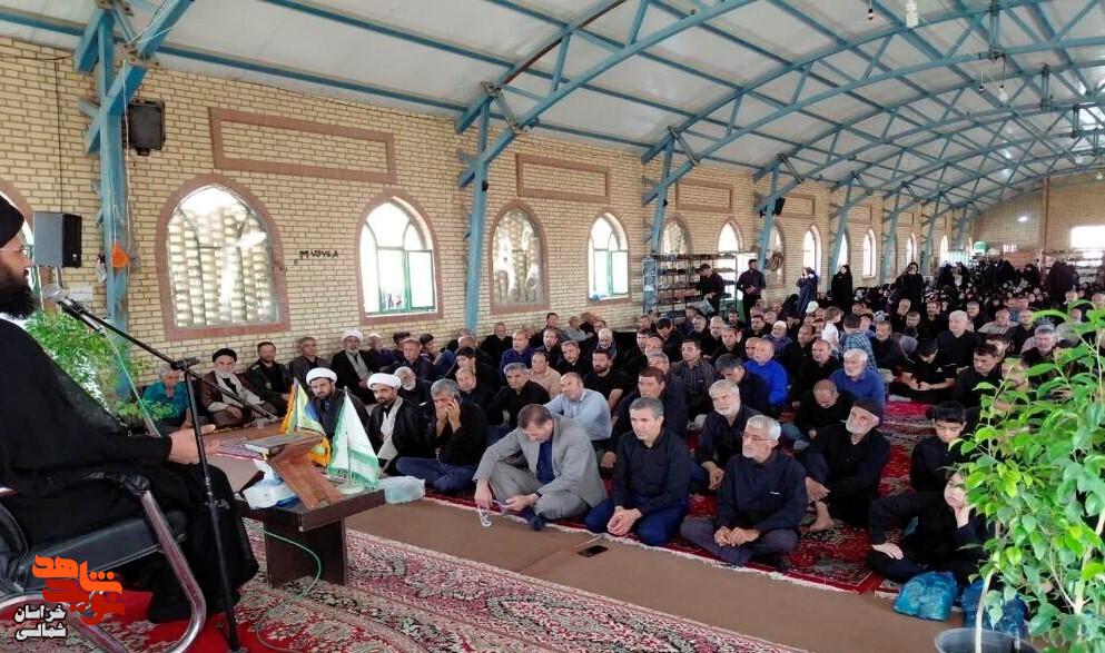 تصاویر/ رزمایش عظیم پیاده روی جاماندگان اربعین حسینی در خراسان شمالی