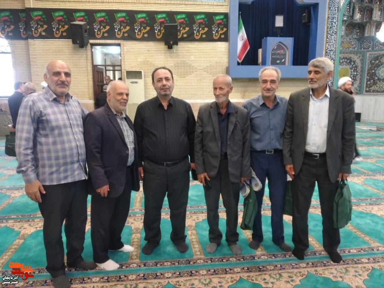 دیدار مدیرکل بنیاد شهید و امورایثارگران و جمعی از آزادگان سرافراز استان با نماینده ولی فقیه در آذربایجان غربی