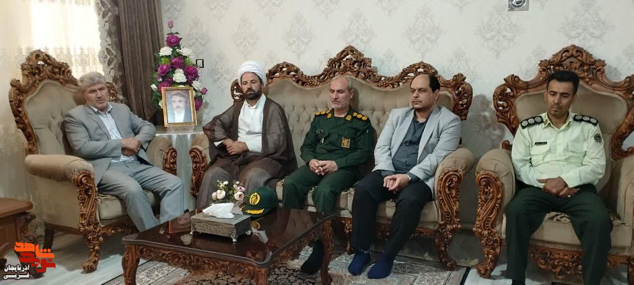 دیدار و تجلیل از خانواده آزادگان سرافراز در چایپاره