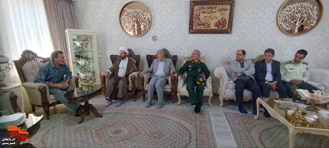 دیدار و تجلیل از خانواده آزادگان سرافراز در چایپاره