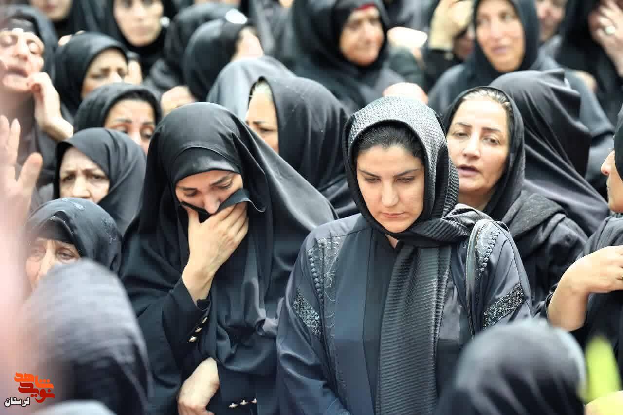 مراسم اربعین شهدای اقتدار وطن در خرم آباد برگزار شد