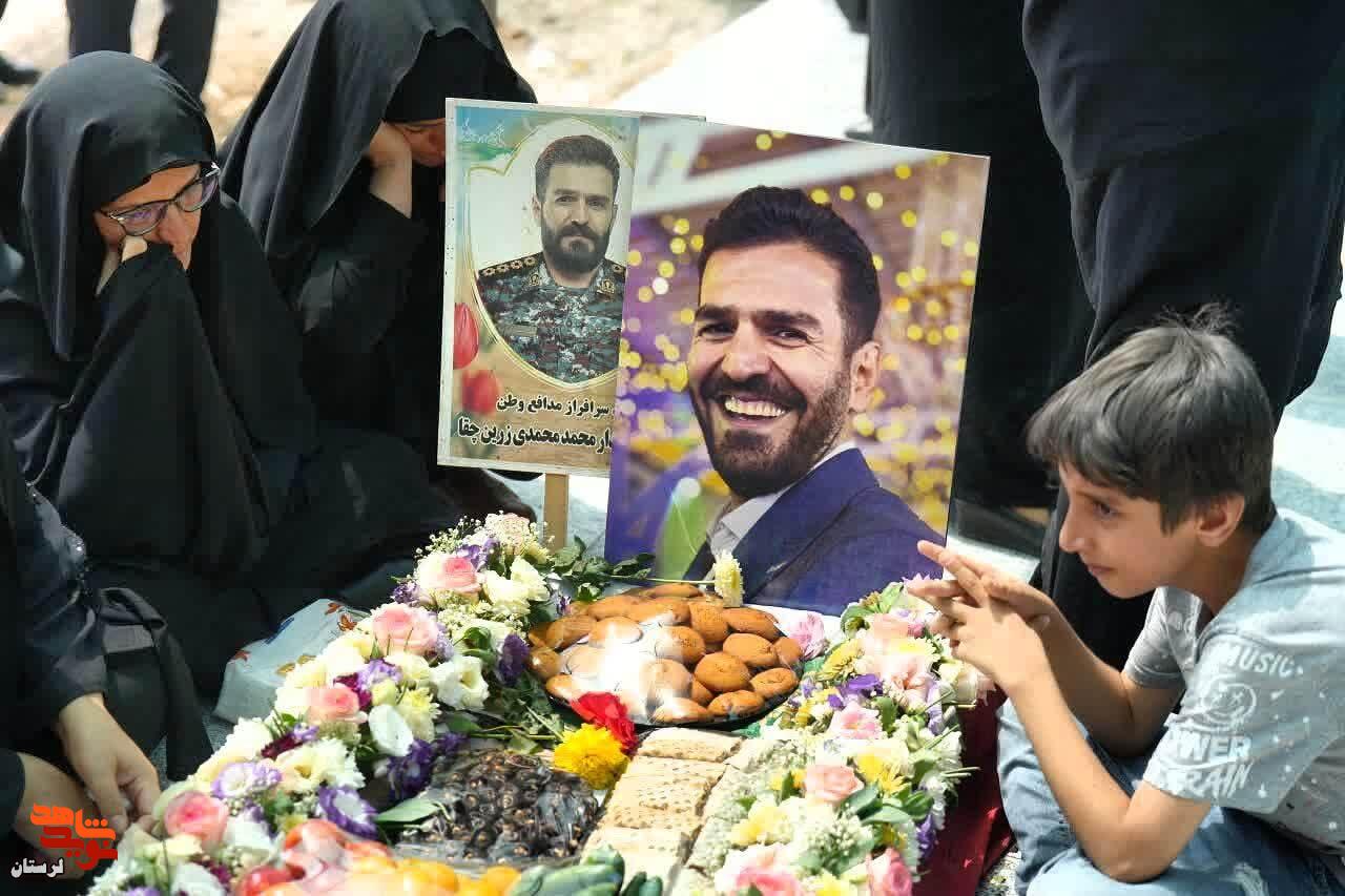 مراسم اربعین شهدای اقتدار وطن در خرم آباد برگزار شد