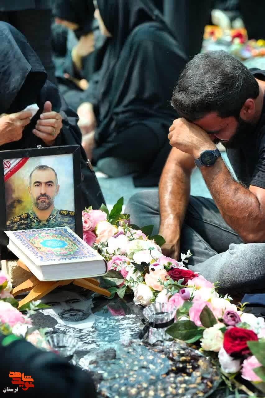مراسم اربعین شهدای اقتدار وطن در خرم آباد برگزار شد