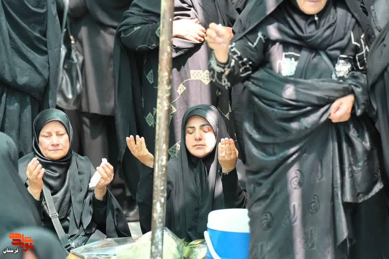 مراسم اربعین شهدای اقتدار وطن در خرم آباد برگزار شد