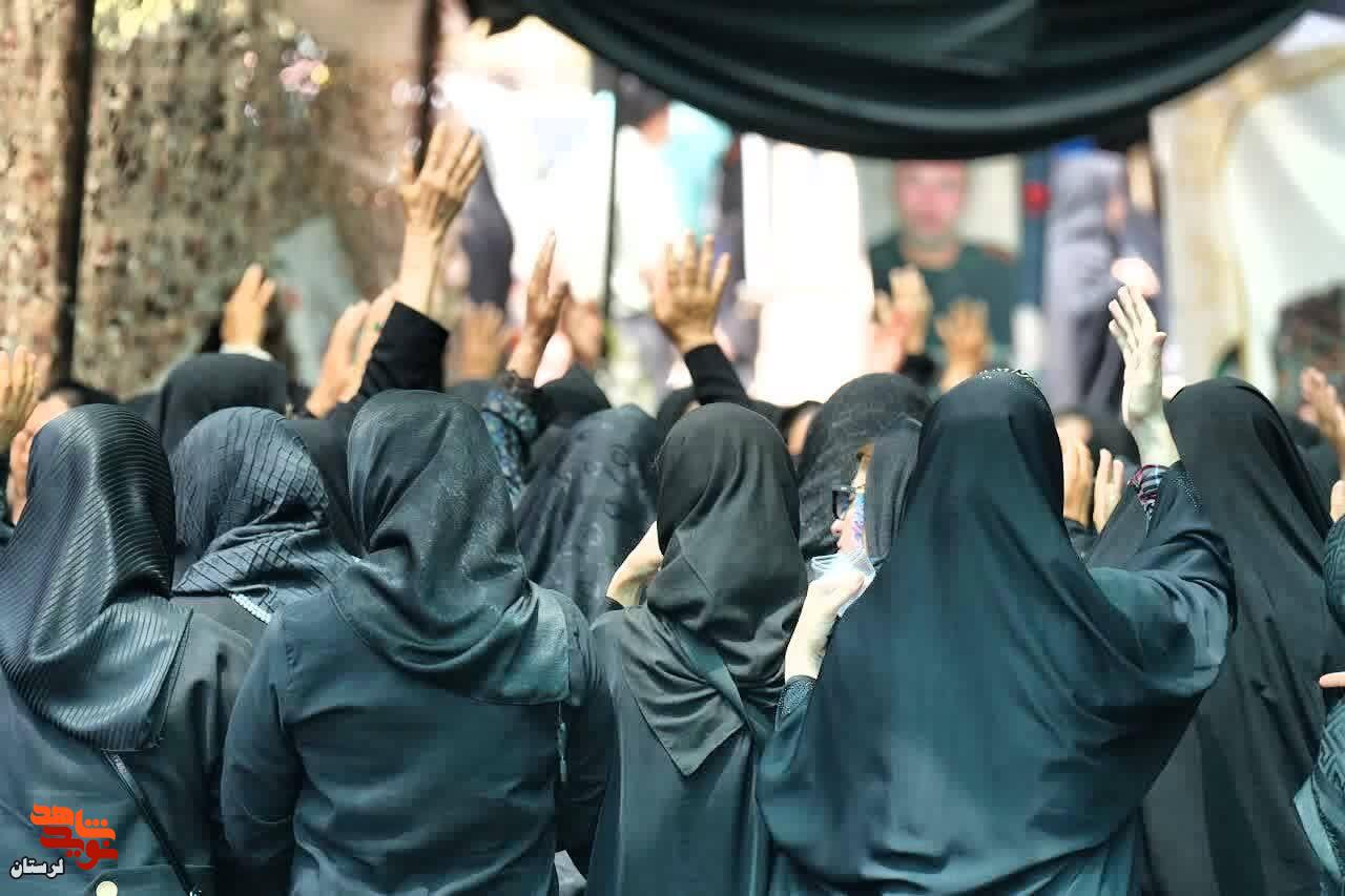 مراسم اربعین شهدای اقتدار وطن در خرم آباد برگزار شد