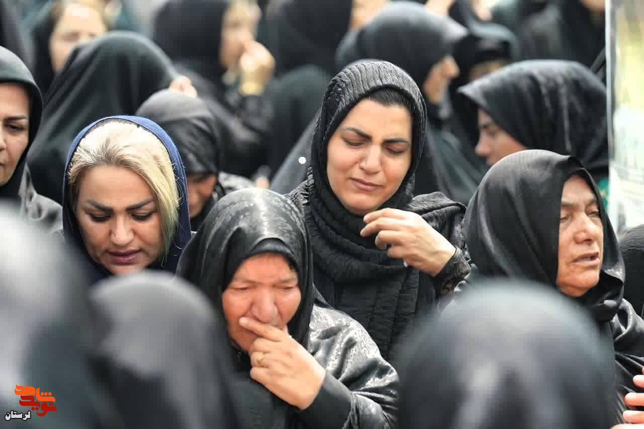 مراسم اربعین شهدای اقتدار وطن در خرم آباد برگزار شد