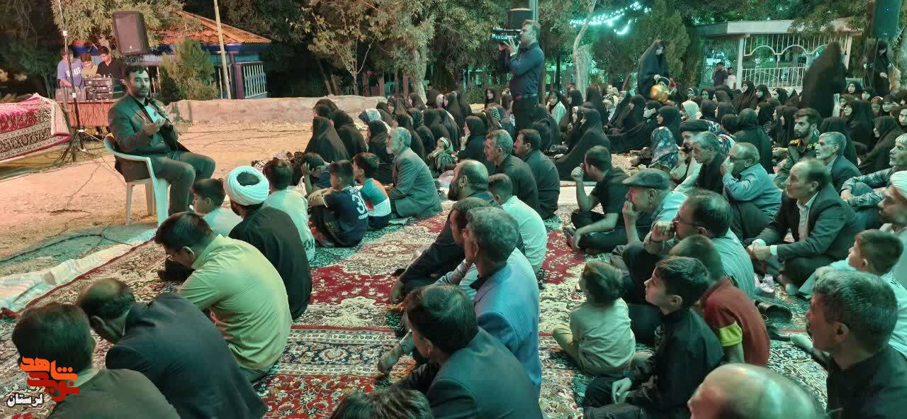 برگزاری مراسم چهلم شهدای سرافراز جنگ تحمیلی ۱۲ روزه در دلفان