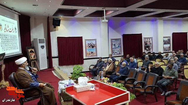 مراسم گرامیداشت شهدای مرداد ماه قراخیل در شهرستان قائم شهر