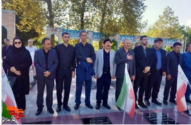 گزارش تصویری/مراسم سالروز شهادت شهیدان رجایی و باهنر و هفته دولت در رامسر
