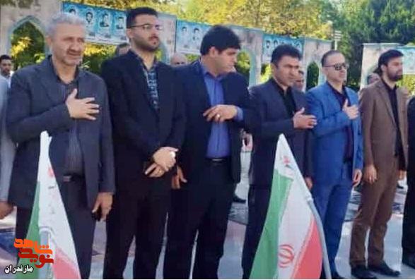 گزارش تصویری/مراسم سالروز شهادت شهیدان رجایی و باهنر و هفته دولت در رامسر