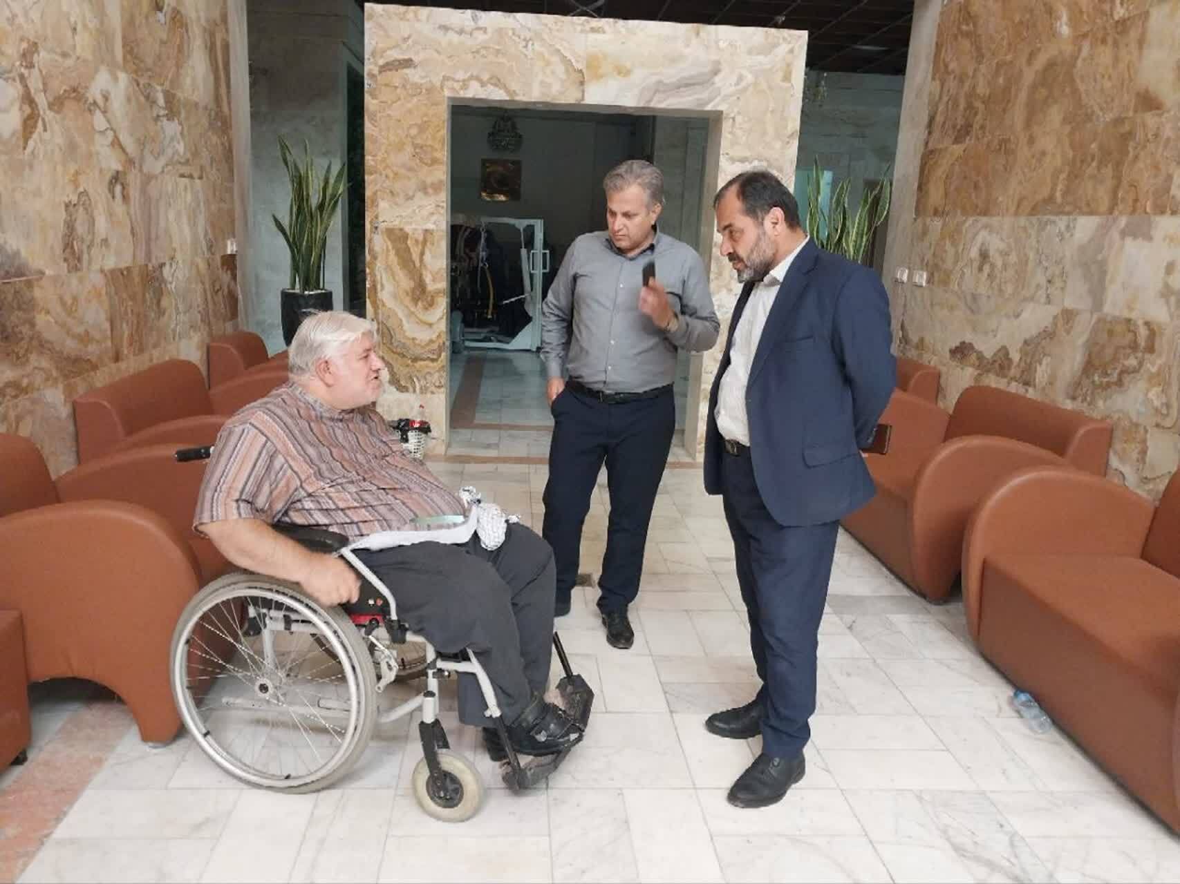 بازدید مدیرکل اردویی و ورزشی بنیاد شهید از مراکز رفاهی و ورزشی ایثارگران مشهد بازدید مدیرکل اردویی و ورزشی بنیاد شهید از مراکز رفاهی و ورزشی ایثارگران مشهد
