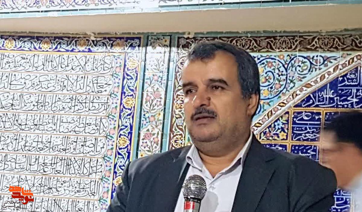 برگزاری آیین غباروبی گلزار مطهر شهدای بوشهر در آغاز هفته دولت