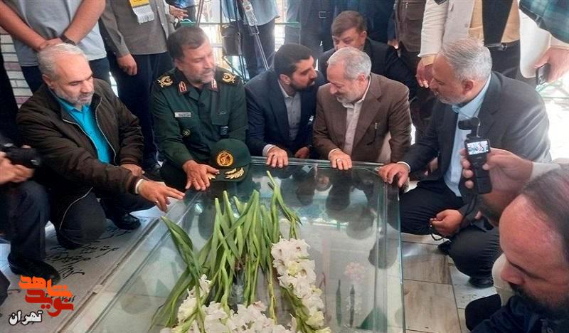 آیین گرامیداشت شهید «محمدحسین فهمیده» در بهشت زهرا (س) برگزار شد