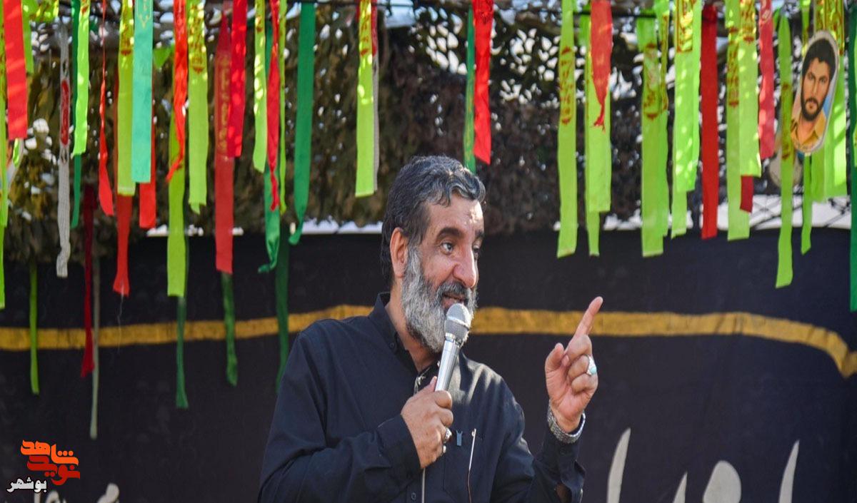 تشییع و بدرقه ۶ شهید گمنام در بوشهر