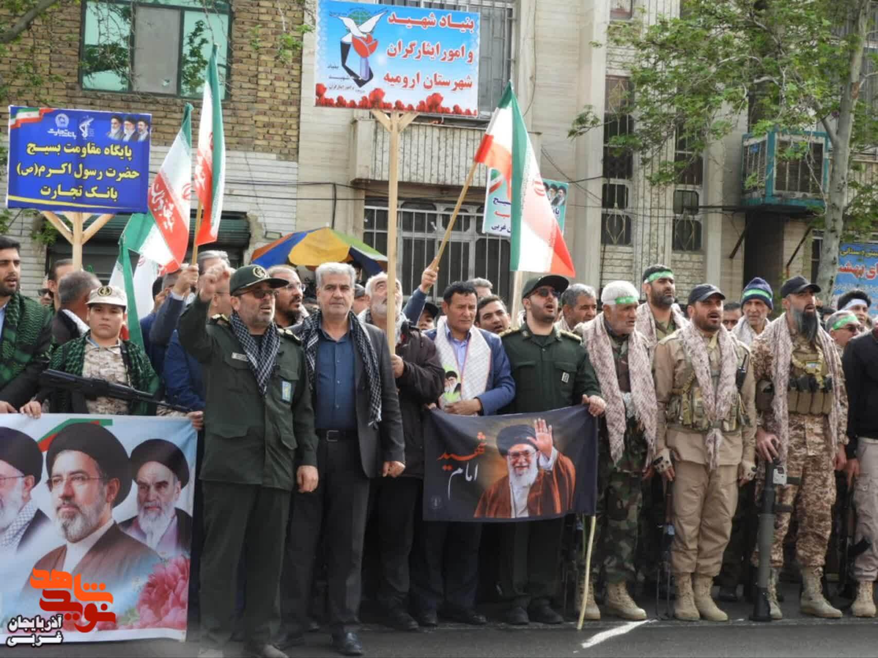 اجتماع باشکوه جان فدائیان ایران امام رضایی در ارومیه