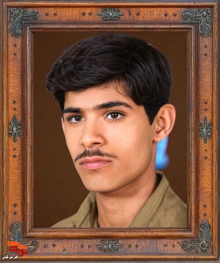 ب