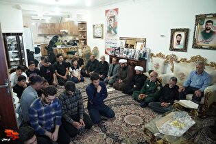 یادواره خانگی شهید «مهدی کمالی» برگزار شد