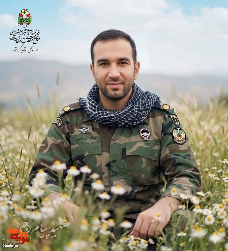 پوستر| شهید جنگ رمضان «پیام رجبی»