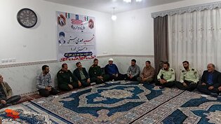 یادواره منزل‌محور شهید مهدی رستمی در روستای گلبلاغ...