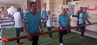 نخستین دوره مسابقات فوسبال ویژه جانبازان کانادین...
