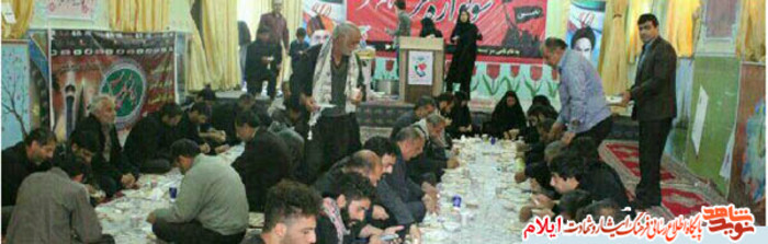 استمرار خدمت به زائران حسینی در موکب شهدا بنیاد شهید شهرستان دهلران