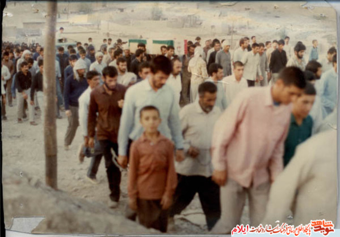 آلبوم تصاویر تشییع پیکر شهید نورمحمد عبدی زاده از استان ایلام