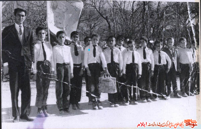 شهید حمزه روشنی مسئول بهداری تیپ حضرت امیر(ع) استان ایلام