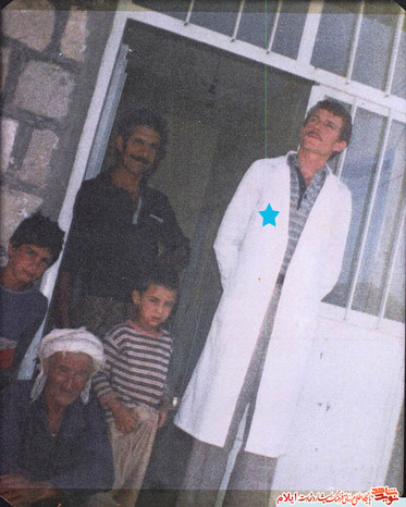 شهید حمزه روشنی مسئول بهداری تیپ حضرت امیر(ع) استان ایلام