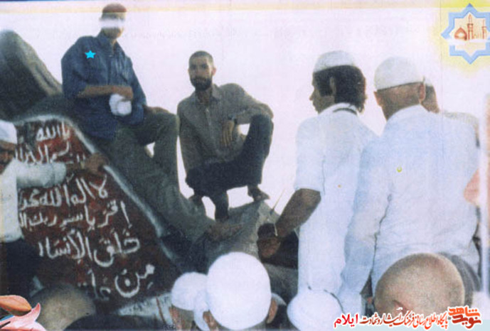 شهید حمزه روشنی مسئول بهداری تیپ حضرت امیر(ع) استان ایلام