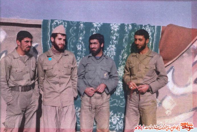 شهید حمزه روشنی مسئول بهداری تیپ حضرت امیر(ع) استان ایلام