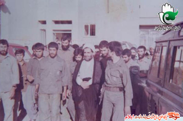 شهید هدایت صحرایی فرمانده اطلاعات گردان 505 محرم 