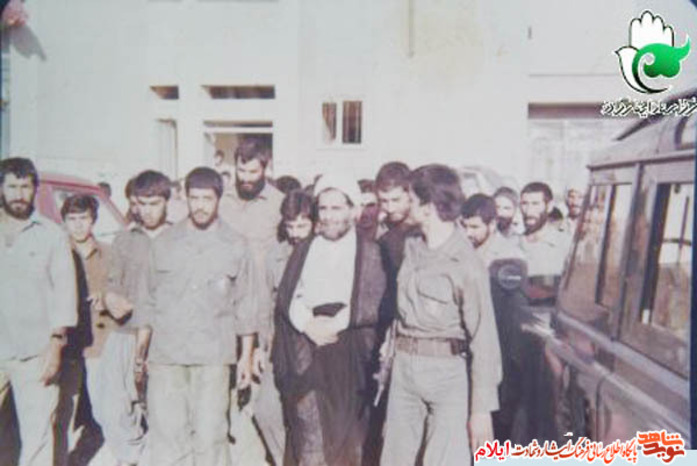 شهید هدایت صحرایی فرمانده اطلاعات گردان 505 محرم 