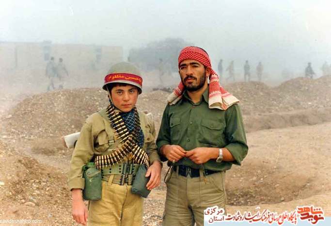 از چپ : غلامرضا غنی - محمد پولادوند