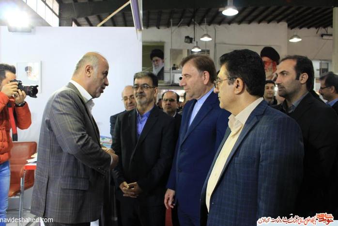 حضور در آیین افتتاح پانزدهمین نمایشگاه کتاب گیلان
