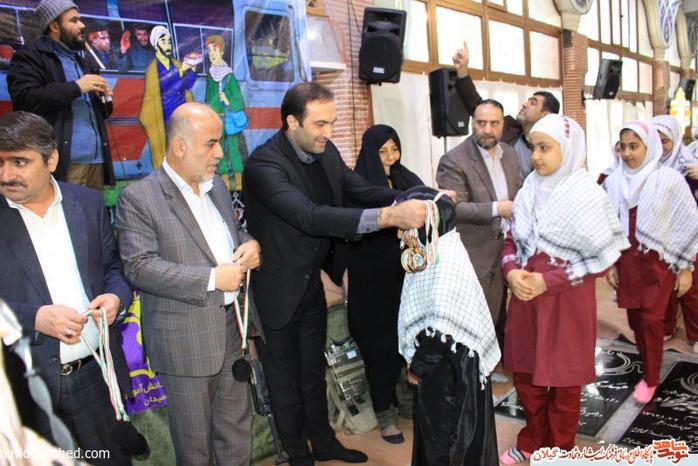 حضور در اردوی فرهنگی دانش آموزان شاهد و ایثارگر (فرمانده دلها)