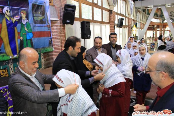 حضور در اردوی فرهنگی دانش آموزان شاهد و ایثارگر (فرمانده دلها)