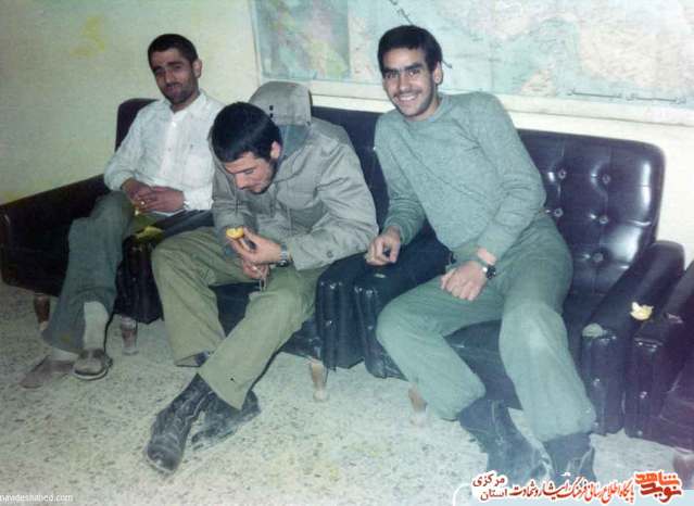 از چپ: عباس سمیعی - سید مهدی میرمعینی - حجت زینتی