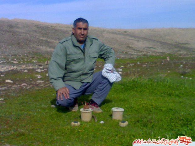  شهید  شیرمحمد معافی از شهدای مین زدا