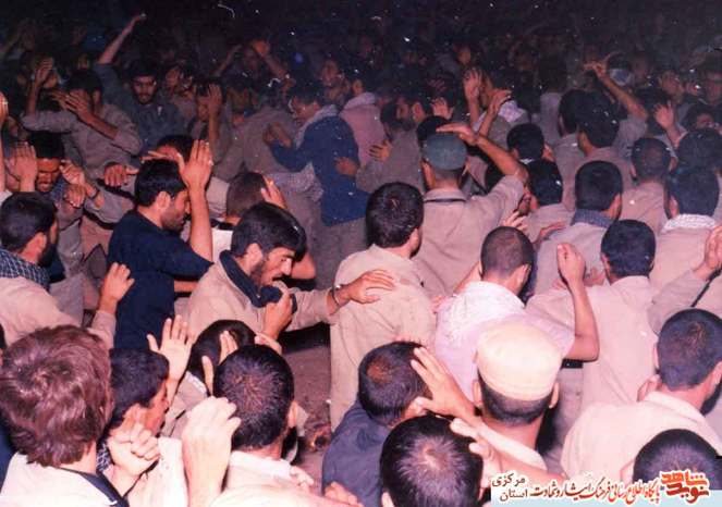 حسینیه لشکر 17 شهرک بدر - قبل از عملیات کربلای 4 -1365