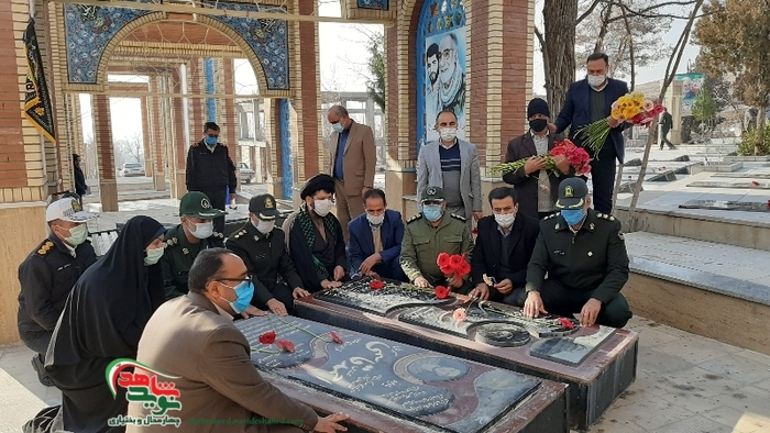 مراسم گرامیداشت سالگرد شهادت حاج قاسم سلیمانی و همرزمانش