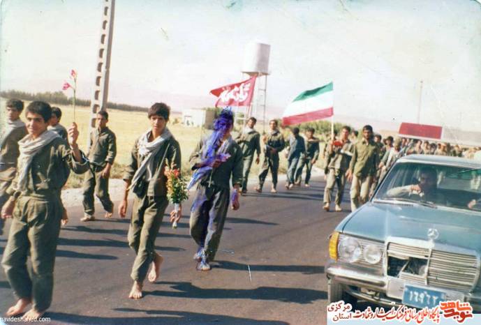 تهران 1362- پیاده روی برای دیدار امام