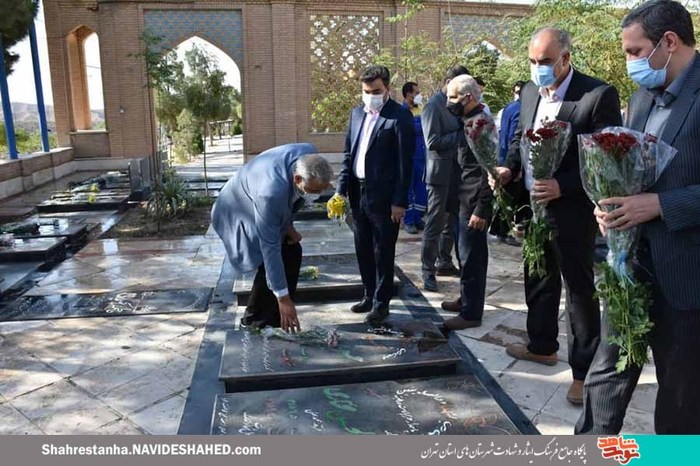 گلزار شهدای ده امام شهرستان پاکدشت