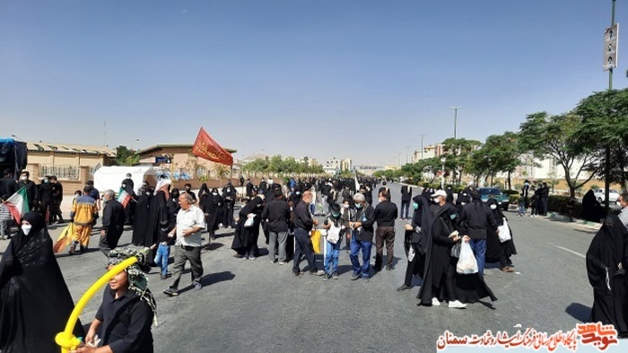 پیاده‌روی اربعین حسینی - سمنان پنجم مهرماه ۱۴۰۰