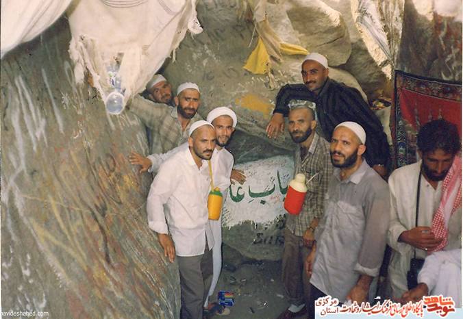 از چپ : فرج اله باقری - ... - حسین امینی - ... - عباس درمان