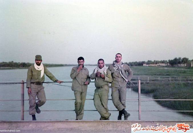 از چپ: هادی میقانی - جواد مرادی - اسداله نظیری - جمشید الوانی